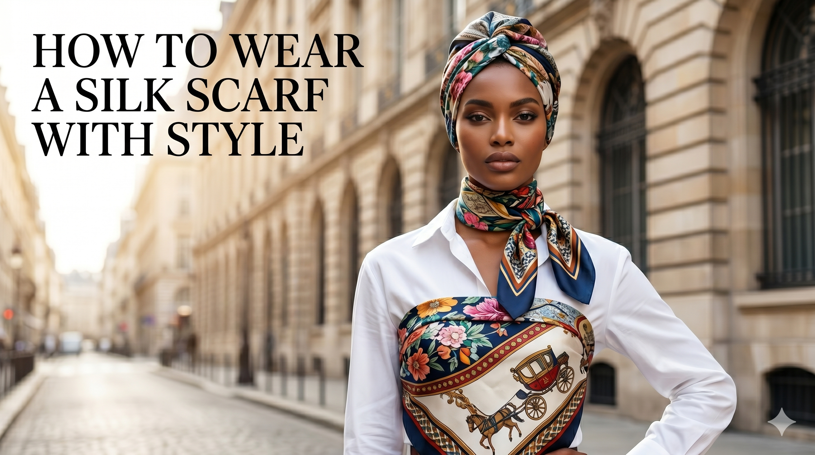 How to Wear a Silk Scarf With Style
