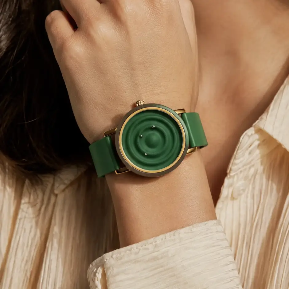 Unisex Quartz Watch Alloy Case With Hardlex Window Limited Edition by Adornity