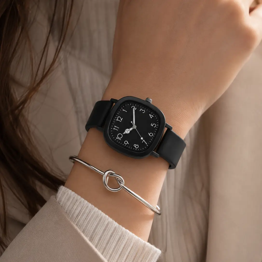 Silicone Jelly Watch With Alloy Case Limited Edition by Adornity