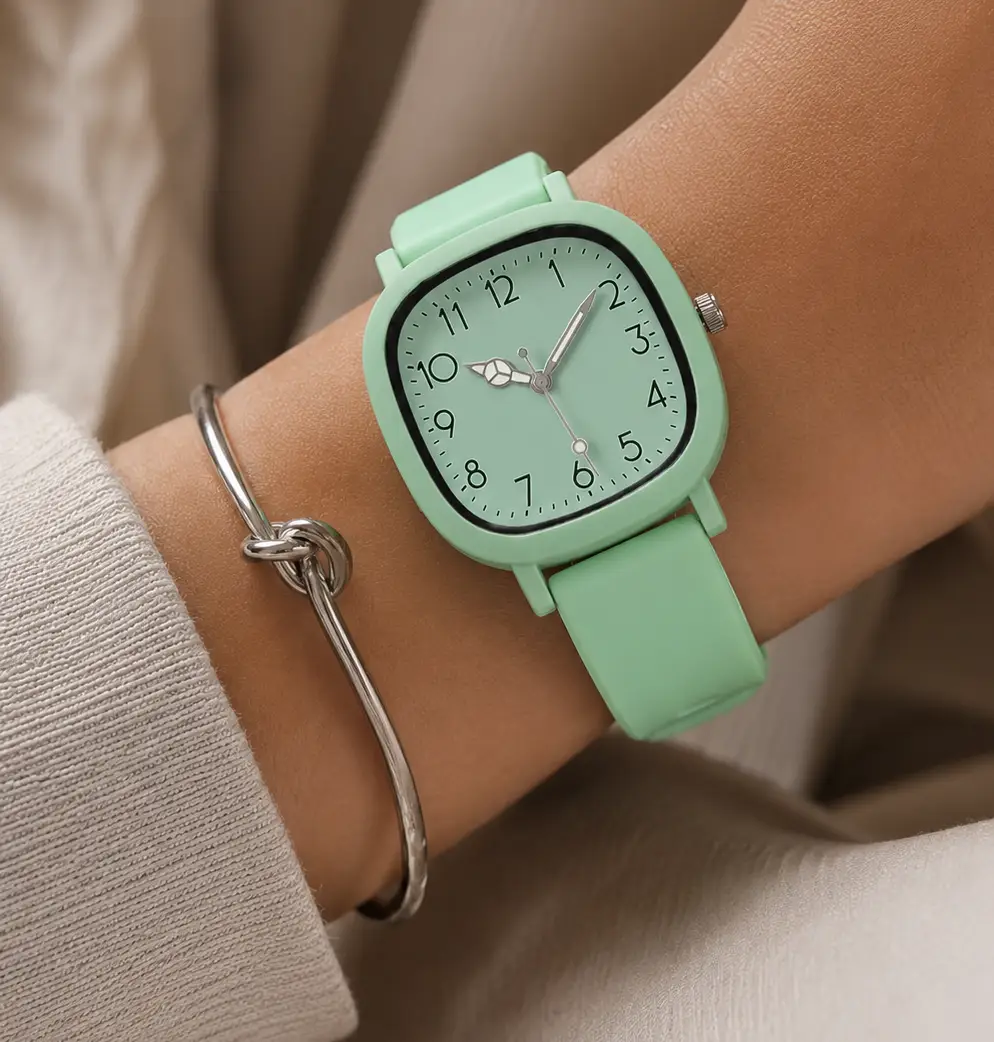 Watch Silicone Jelly With Alloy Case Limited Edition by Adornity