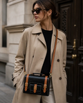 Vegan Leather Satchel Crossbody Bag Limited Edition by navichi