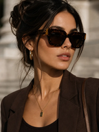 Adornity Cat Eye Sunglasses Gradient Lenses Plastic Frame Exclusive Limited Edition by Adornity
