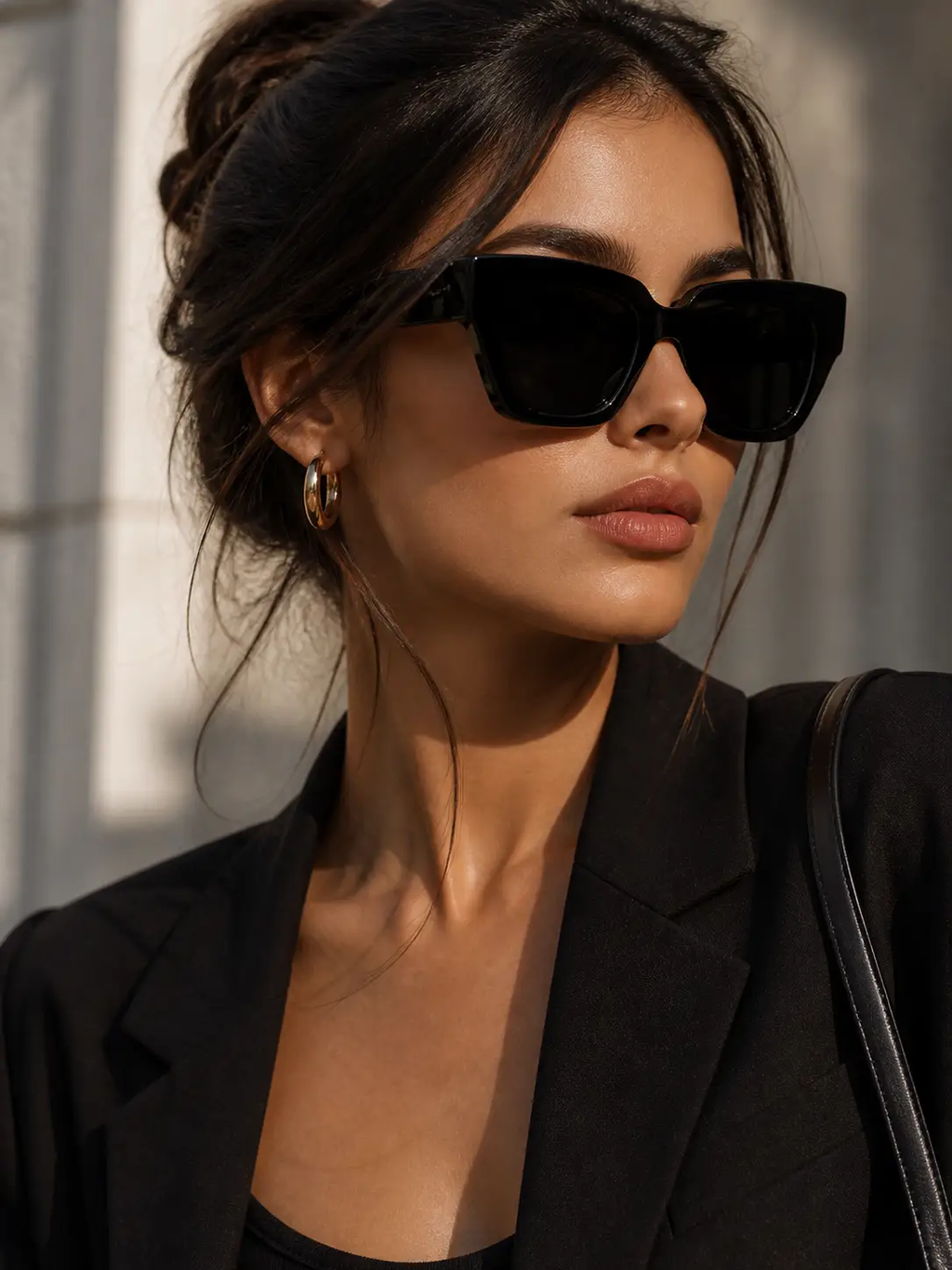 Adornity Cat Eye Sunglasses Gradient Lenses Plastic Frame Exclusive Limited Edition by Adornity