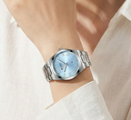Stainless Steel Watch – Digital Dial Calendar by Adornity