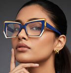 Vintage Cat Eye Blue Light Glasses – Prescription Ready by Adornity