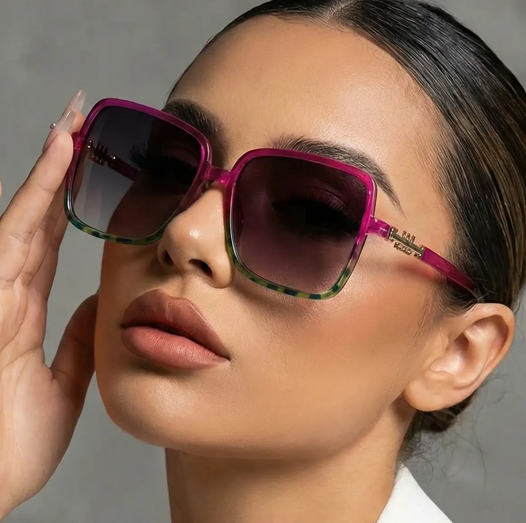 Two Tone Sunglasses Retro Glam Collection Exclusive