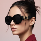 Oversized Rectangle Sunglasses – UV400 Protection