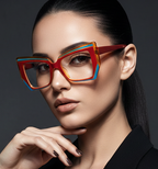 Vintage Cat Eye Blue Light Glasses – Prescription Ready by Adornity