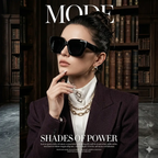 Adornity Cat Eye Sunglasses Gradient Lenses Plastic Frame Exclusive Limited Edition by Adornity