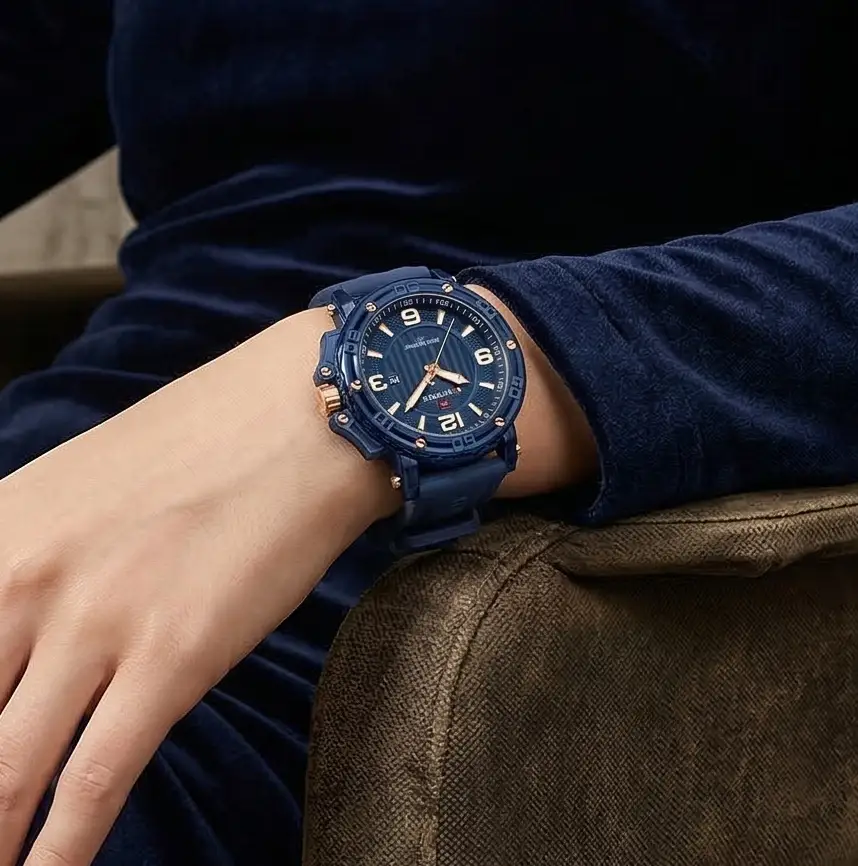 Minimal Quartz Watch – Waterproof Luminous Dial by Adornity