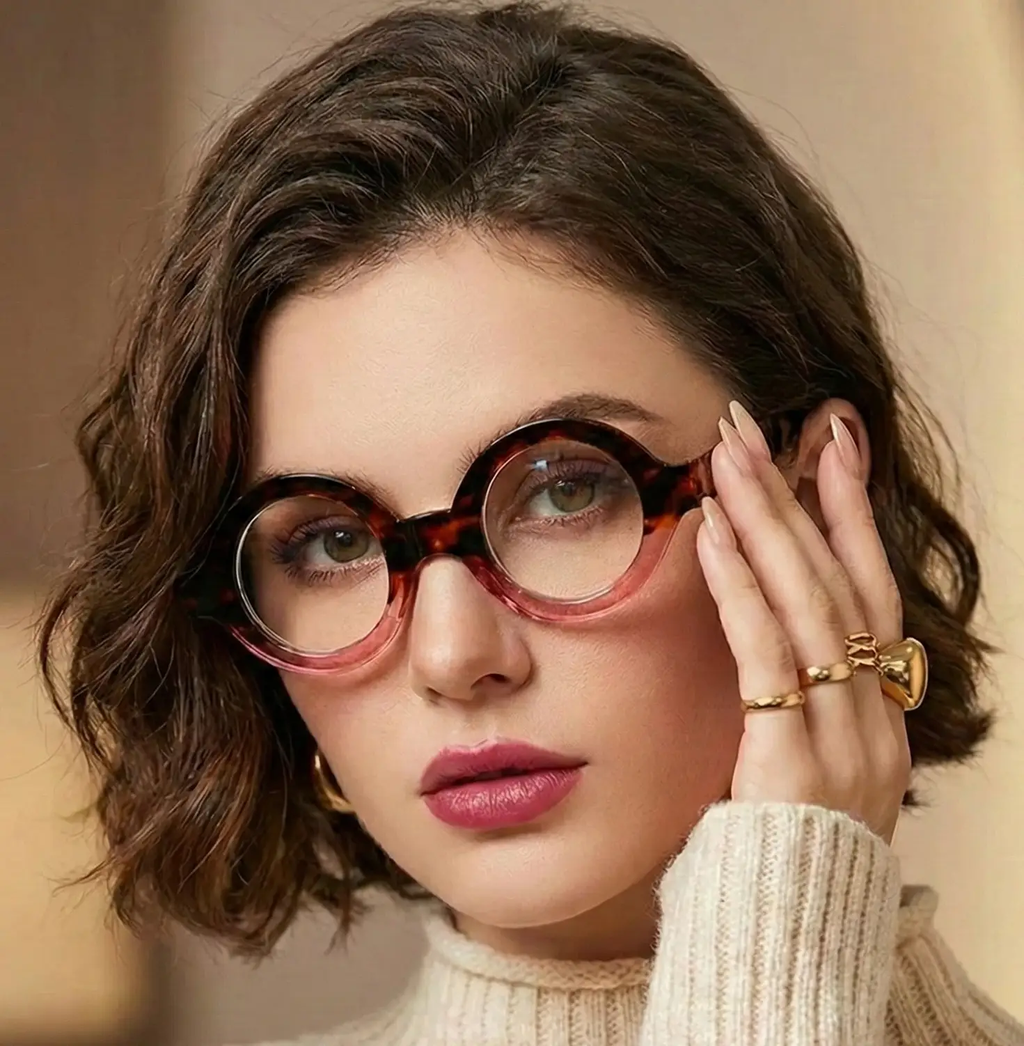 Round Reading Glasses – Blue Light Protection by Adornity
