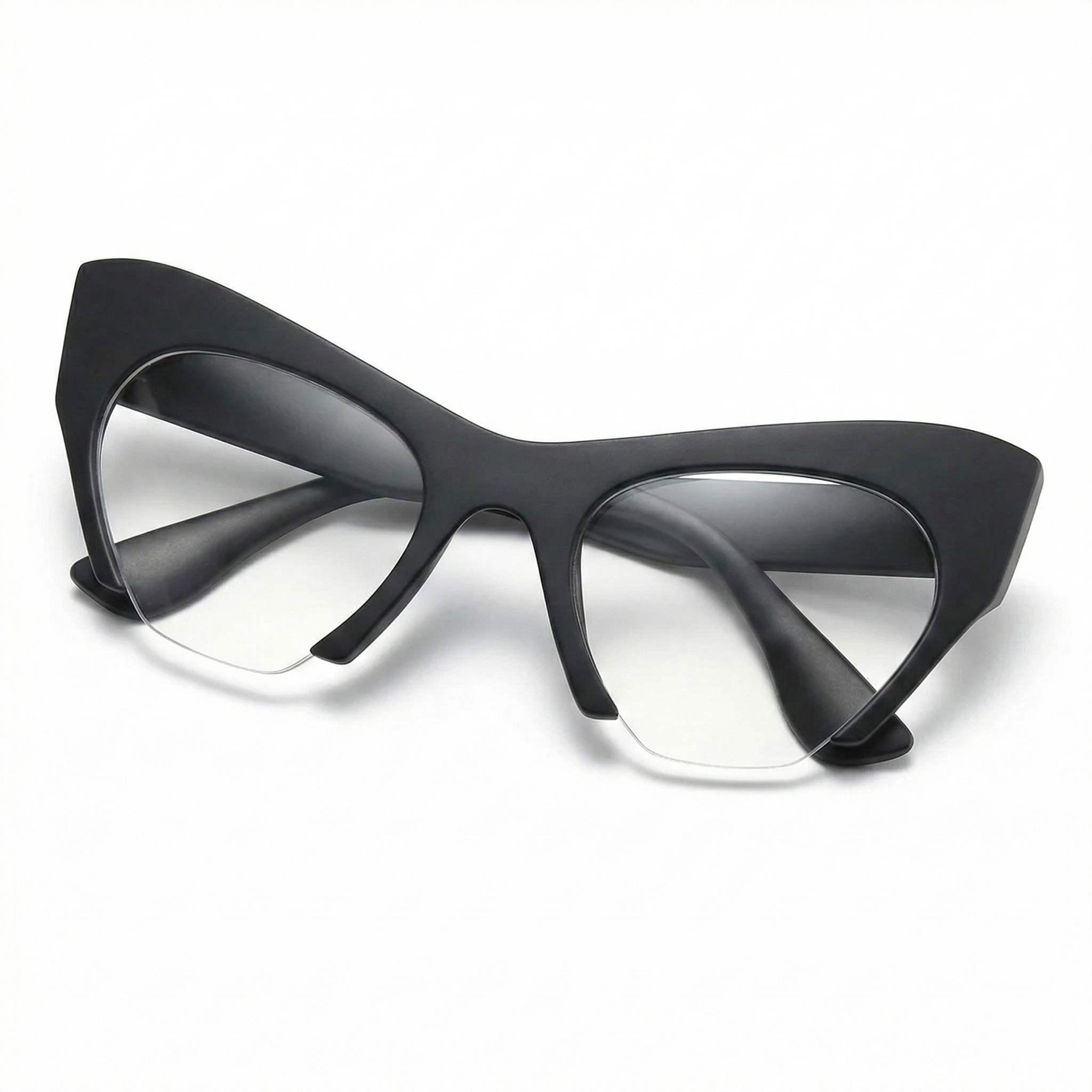 Cat Eye Reading Glasses – Large Frame Retro Spectacles for Men & Women