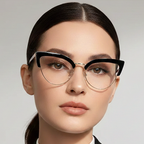 Amara Cat Eye Blue Light Glasses – Clear Frame