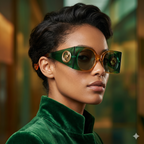 Cannes Oversized Frames- UV400 Protection