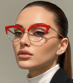 Amara Cat Eye Blue Light Glasses – Clear Frame