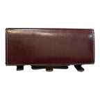 Vegan Leather Satchel – Handmade Brown Satchel Bag with Gold Hardware Purse by navichi