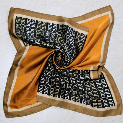 Maillard Women's Scarf Brown Silk Scarf