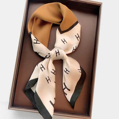 Maillard Women's Scarf Brown Silk Scarf