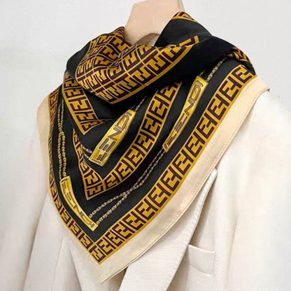 Maillard Women's Scarf Brown Silk Scarf