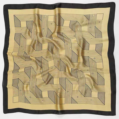 Maillard Women's Scarf Brown Silk Scarf