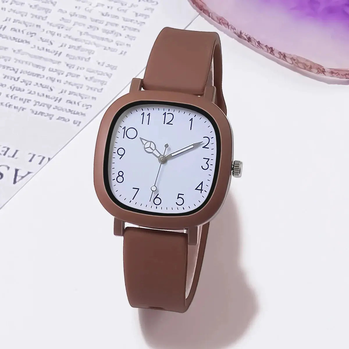 Fashion Brand Bear Women Quartz Watch 2024 Ladies Casual Silicone Jelly Watches Clock Girl Gift Zegarek Damski by Adornity