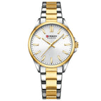Classic Stainless Steel Watch – Quartz Luminous by Adornity
