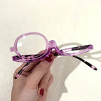 Magnifying Makeup Reading Glasses Rotating Lens Cosmetic Make Up Presbyopic Eye Glasses Readers +1.0 To +4.0 by Adornity