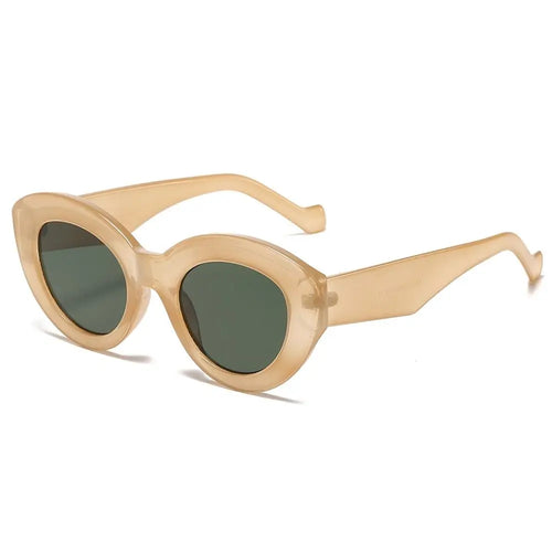 Oversized Sunglasses – Bold Cat-Eye Frame by Adornity