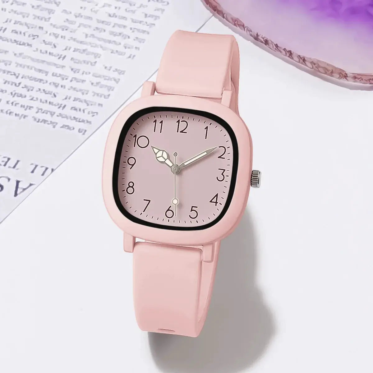 Fashion Brand Bear Women Quartz Watch 2024 Ladies Casual Silicone Jelly Watches Clock Girl Gift Zegarek Damski by Adornity