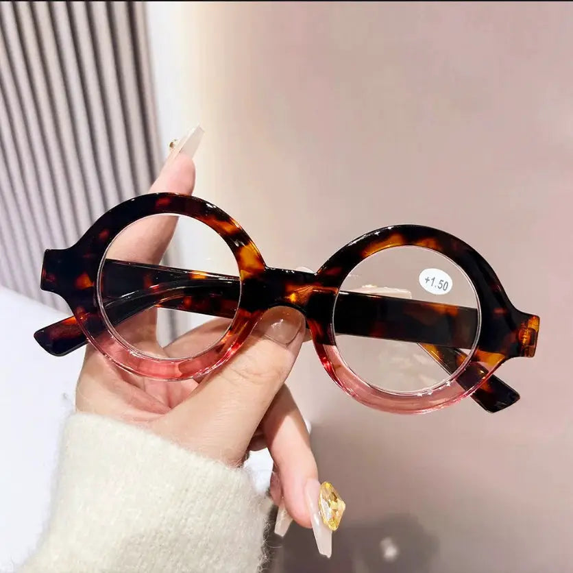 Round Reading Glasses – Blue Light Protection by Adornity