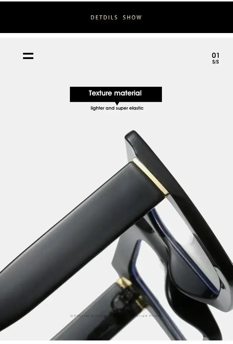 Geometric Square Reading Glasses – Retro Frame by Adornity