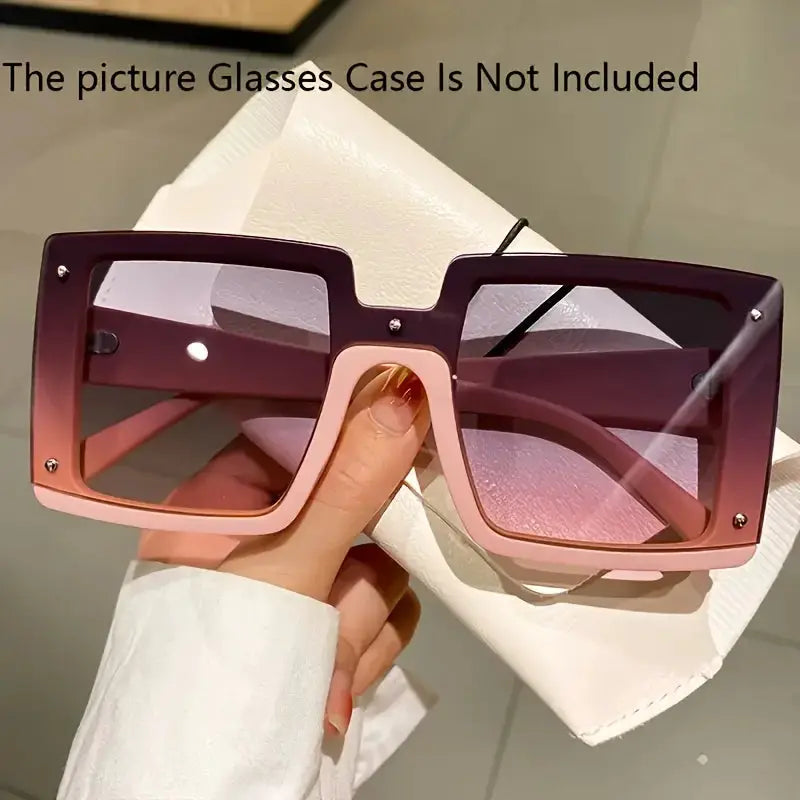 Cat-Eye Sunglasses – Bold Oversized Frame by Adornity