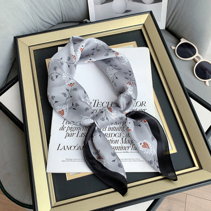 High Quality Luxury Silk Scarf 70x70cm