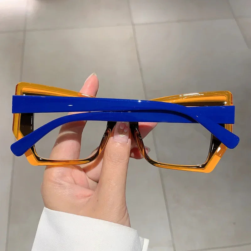 Blue Light Glasses - Women's Vintage Prescription Cat Eye Eyewear With TR90 Frame