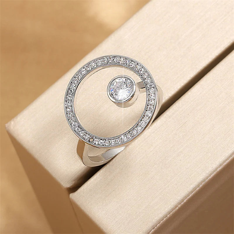 Exquisite Cubic Zirconia Rings