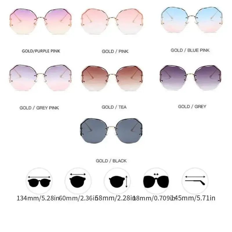 Signature Cat-Eye Sunglasses – Classic Style- UV400 Protection by Adornity