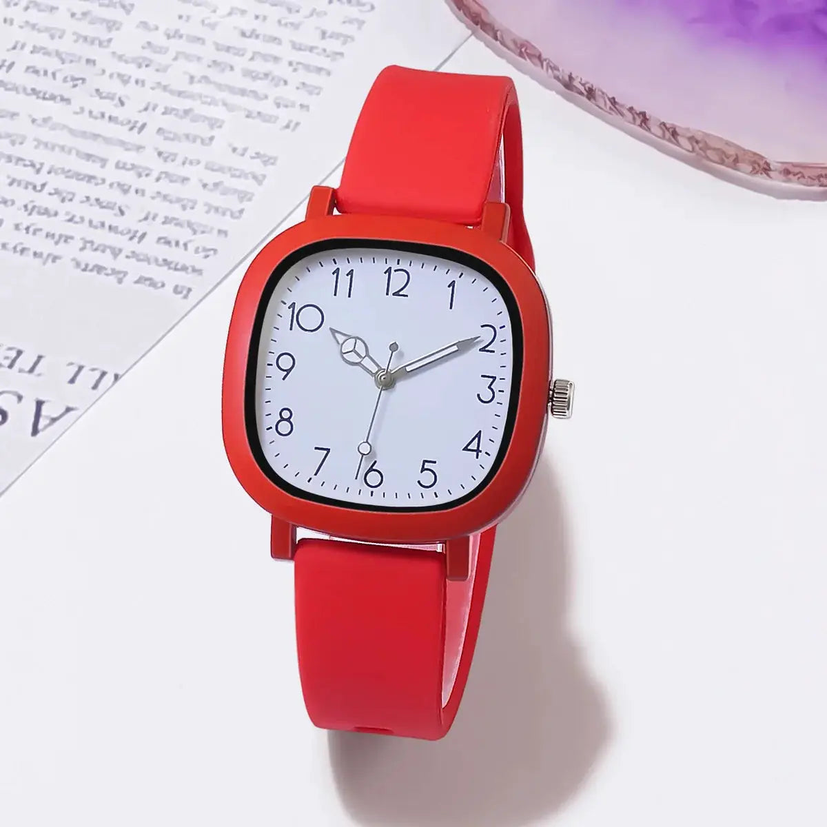 Fashion Brand Bear Women Quartz Watch 2024 Ladies Casual Silicone Jelly Watches Clock Girl Gift Zegarek Damski by Adornity
