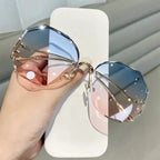 Signature Cat-Eye Sunglasses – Classic Style- UV400 Protection by Adornity