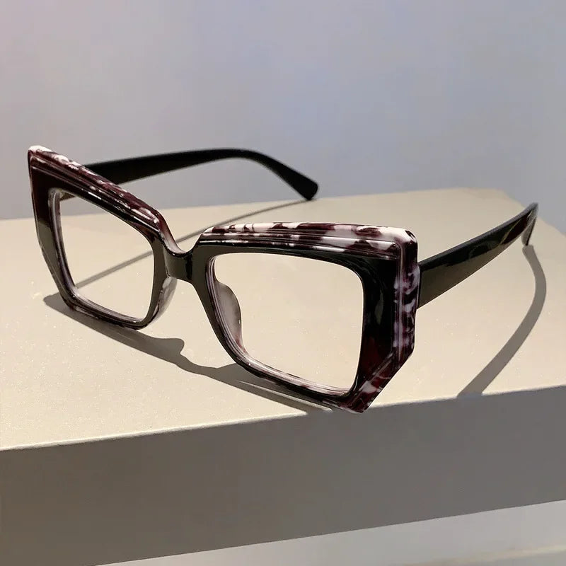 Blue Light Glasses - Women's Vintage Prescription Cat Eye Eyewear With TR90 Frame