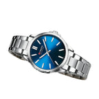 Classic Stainless Steel Watch – Quartz Luminous