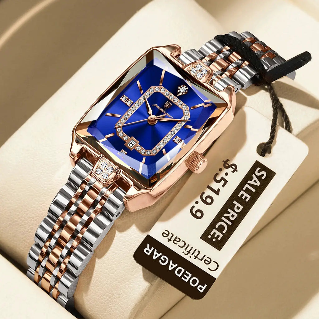 Elegant Everyday Watch – Stainless Steel Dial by Adornity