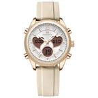 Heart Shape Watch – Dual Display Analog-Digital by Adornity