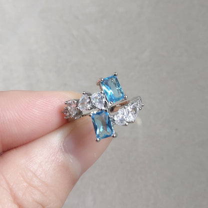 cubic zirconia open ring upgrade