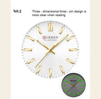 Classic Stainless Steel Watch – Quartz Luminous