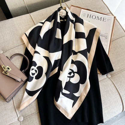 Luxury Satin Printing 90*90CM Scarf