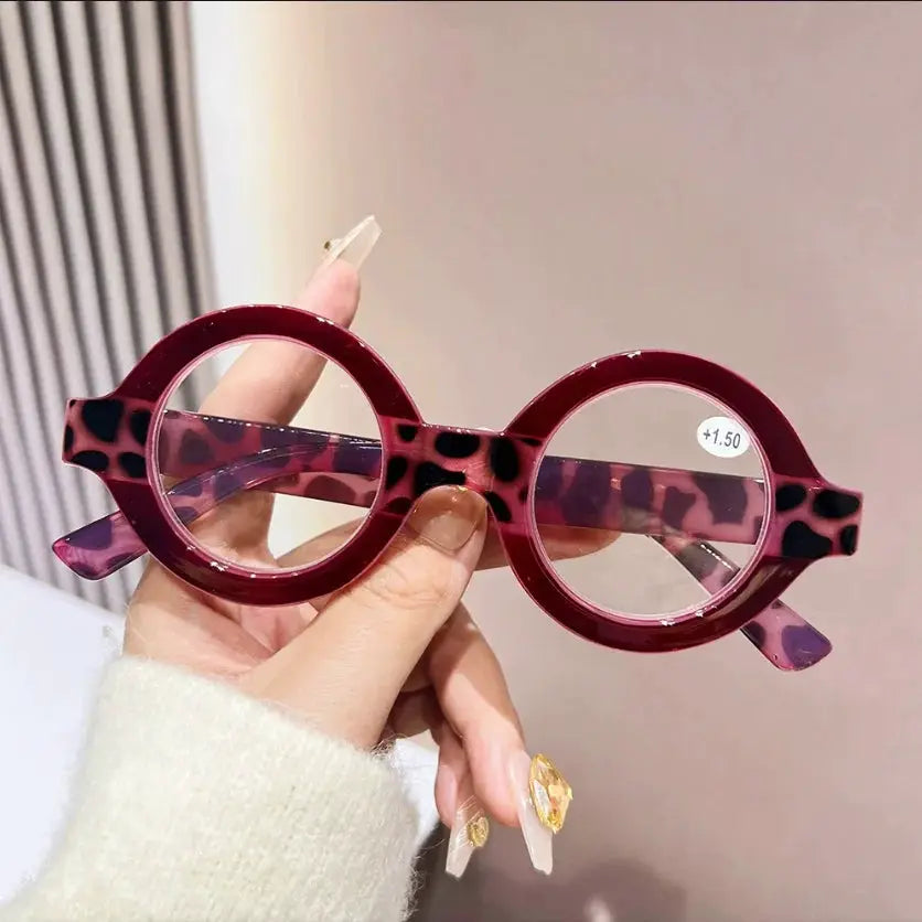 Round Reading Glasses – Blue Light Protection by Adornity