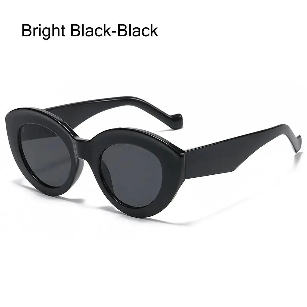 Oversized Sunglasses – Bold Cat-Eye Frame by Adornity