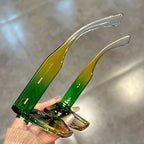 Aven Oversized Square Sunglasses – Gradient Lens