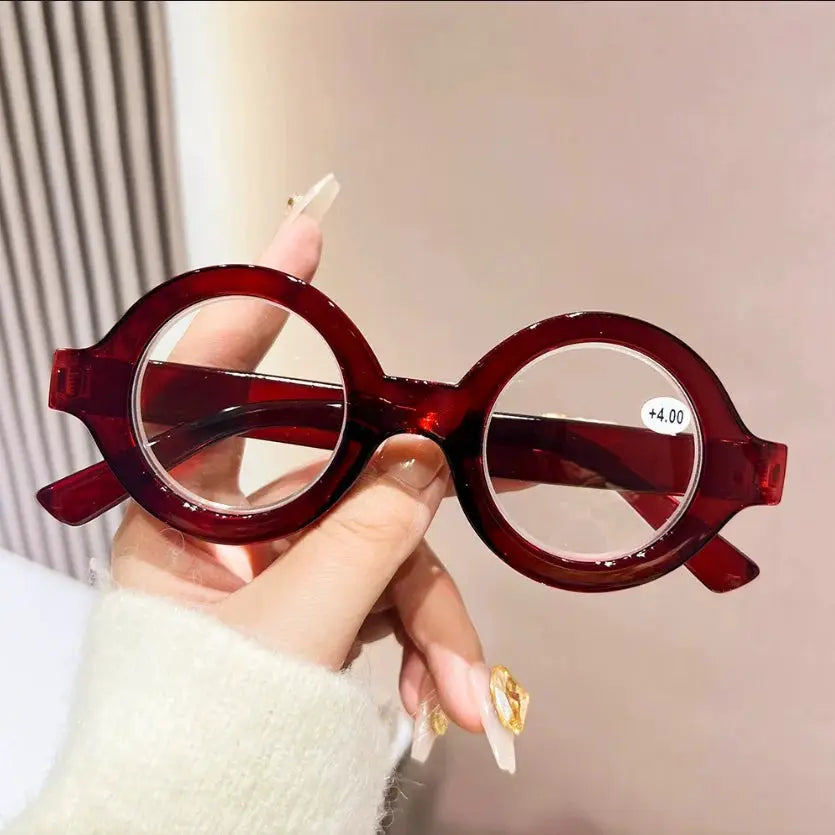 Round Reading Glasses – Blue Light Protection by Adornity