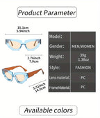 Glam Cat Eye Sunglasses – Thick Frame Gradient UV400 by Adornity